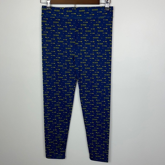 Cub Scouts Pajama/Lounge Pants Color Navy Blue/Yellow Size 12 - Picture 1 of 5